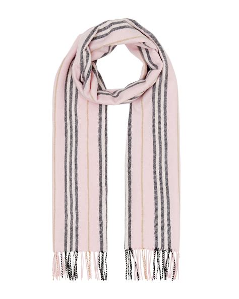 burberry icon stripe cashmere scarf|burberry cashmere scarf for women.